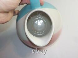 Eva Zeisel Hall China Tri-Tone Water Pitcher or Jug Mid Century Modern MCM