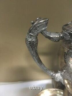 Exquisite Meriden B. Company water pitcher (the best one on eBay!) with Neptune