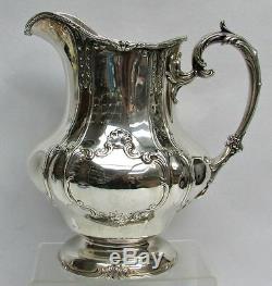 Fabulous Vintage Gorham Sterling Silver Water Pitcher #a1541