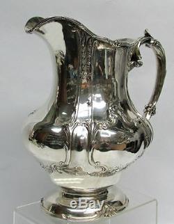 Fabulous Vintage Gorham Sterling Silver Water Pitcher #a1541