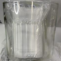 Fachioo All Glass Water Purifier With Tan Sleeve And Wood Stand And Black Filter