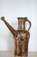 Farmhouse Antique Dovetailed Turkish Hammered Copper Pitcher Or Water Jug
