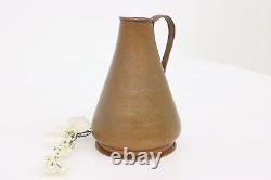 Farmhouse Antique Hammered Copper Water Jug or Pitcher #43917