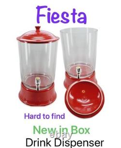 Fiesta Scarlet Water Drink Dispenser HTF