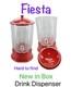 Fiesta Scarlet Water Drink Dispenser Htf
