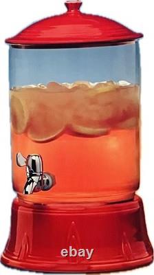 Fiesta Scarlet Water Drink Dispenser HTF