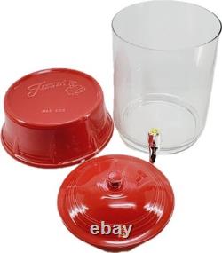 Fiesta Scarlet Water Drink Dispenser HTF