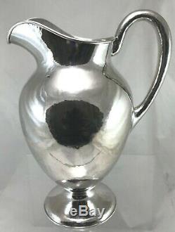 Fine Kalo Shop Handwrought Sterling Silver Water Pitcher circa 1930