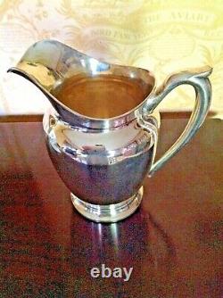 Fisher Sterling Silver Water Pitcher Marked #2013