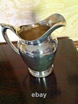 Fisher Sterling Silver Water Pitcher Marked #2013