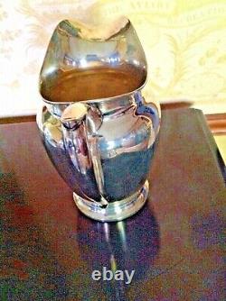 Fisher Sterling Silver Water Pitcher Marked #2013