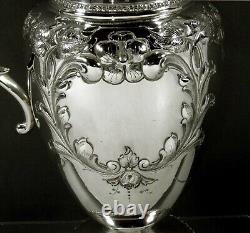 Fisher Sterling Water Pitcher c1940 VIOLET PATTERN