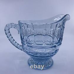 Fostoria Hermitage 58 oz Water Pitcher or Jug In Azure / Light Blue