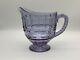 Fostoria Hermitage Wisteria Water Pitcher Or Jug Neodymium Glass