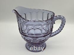 Fostoria Hermitage Wisteria Water Pitcher or Jug Neodymium Glass