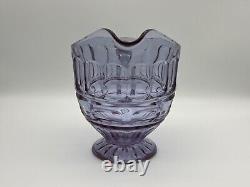 Fostoria Hermitage Wisteria Water Pitcher or Jug Neodymium Glass