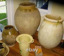 French Antique Earthenware Pot Pottery Ceramic Pitcher Water Ceramic Provencal