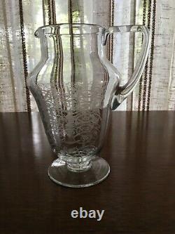 French Crystal BACCARAT MICHELANGELO PITCHER WATER JUG