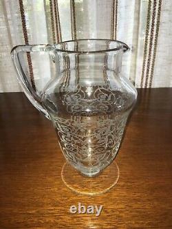 French Crystal BACCARAT MICHELANGELO PITCHER WATER JUG