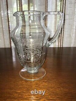 French Crystal BACCARAT MICHELANGELO PITCHER WATER JUG