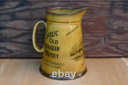 Gaelic Old Smuggler Whisky Distillery Royal Doulton Water Jug Pitcher Scotland
