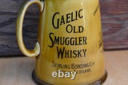 Gaelic Old Smuggler Whisky Distillery Royal Doulton Water Jug Pitcher Scotland