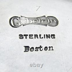 George Gebelein Water Pitcher Sterling Silver Boston Mono EL