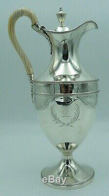 Georgian Solid Silver Wine / Claret / 1770's Water Jug or George III Ewer