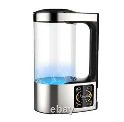 Glass Alkaline Lonizer Hydrogen Water Maker Generator Pitcher Kettle Jug 2000ML