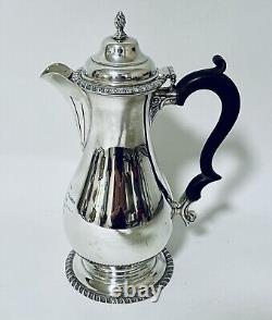 Good Quality Antique Solid Sterling Silver Hot Water Pot / Jug for Tea 1921