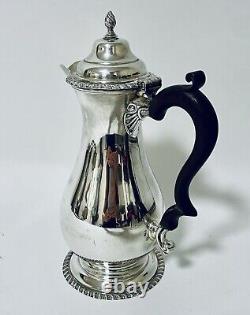 Good Quality Antique Solid Sterling Silver Hot Water Pot / Jug for Tea 1921