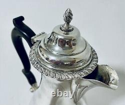 Good Quality Antique Solid Sterling Silver Hot Water Pot / Jug for Tea 1921