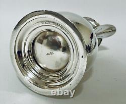 Good Quality Antique Solid Sterling Silver Hot Water Pot / Jug for Tea 1921