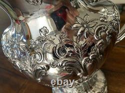 Gorgeous Huge 1956 Gorham Chantilly Sterling Silver Grand Water Pitcher 1205 Gms