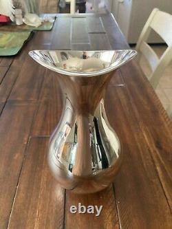 Gorgeous Huge Rare 1940 Modern Japan 950 Sterling Silver Water Pitcher 785 Grams