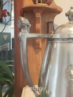 Gorgeous Rogers Smith/Jas Stimpson Patented Silverplate Insulated Water Pitcher