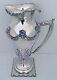 Gorgeous T B Starr Sterling Water Pitcher Applied Lion Faces & Acanthus Leaves