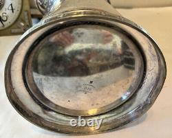 Gorham Aesthetic Movement Silver Plated Ice Water Pitcher Bear Finial