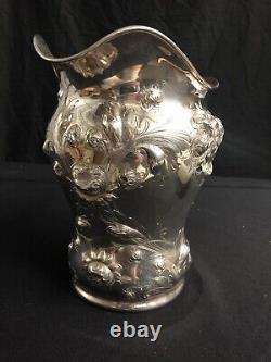 Gorham Art Nouveau Sterling Water Pitcher Exceptional 40 Troy oz