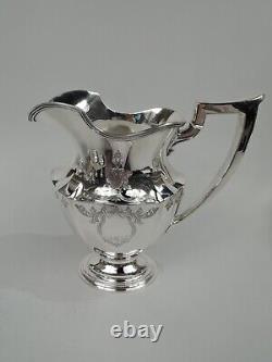 Gorham Engraved Plymouth Water Pitcher A2788 American Sterling Silver 1911