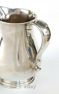 Gorham Sterling 18th c George I Style Water Pitcher #231 PRISTINE