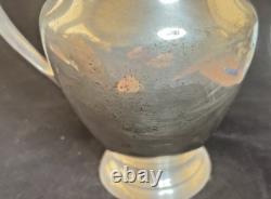 Gorham Sterling 9 Antique Water Pitcher 4 1/4 Pints 704 Grams No Dents Or Dings