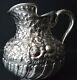 Gorham Sterling Silver Repousse Water Pitcher, Circa 1892