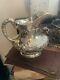 Gorham Sterling Silver Water Pitcher Floral Scroll #990 Mono 3.5 Pint