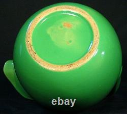 Green Unsigned Ball Pitcher Water Jug with Ice Lip 633 style Hall Vintage