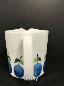 Gustavsberg Plum pitcher, Prunus juice jug, water pitcher