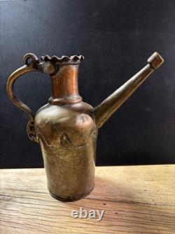 Hand Forged 11 Copper Water Pitcher Jug