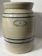 Hand Turned Marshall Pottery 3 Gallon Water Tea Dispenser Cooler Jug Crock