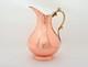 Handcrafted Copper Pitcher 64 Oz Hammered Rose Gold Water Jug Decorative