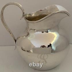 Handwrought Kalo Chicago Arts & Crafts Sterling Water Pitcher C. 1930